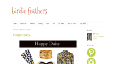 Desktop Screenshot of birdiefeathers.com